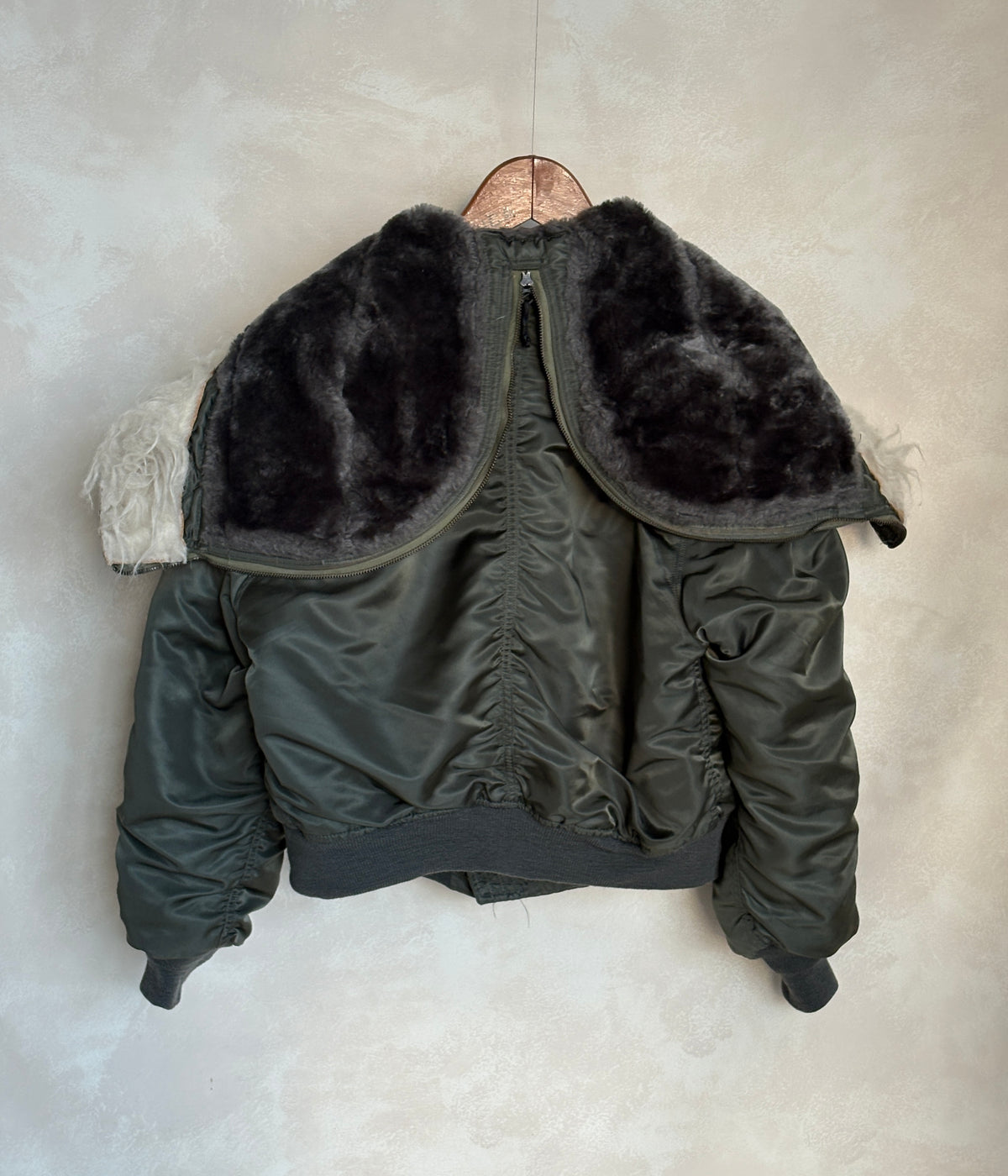 Vintage US Air Force N-2B Flight Jacket Military Parka Made in USA - Size Med. AJ357 Studio-AJ357 Studio