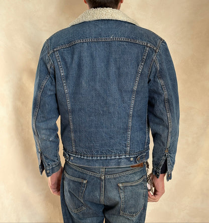 Size 38US / 48EU. 2 pockets Vintage 70s Levis fleece Jacket Made in USA-AJ357 Studio