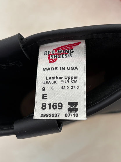 Size 9E (42 EU) New Red Wing 8169 Pecos Boots Made in USA (Factory Second)-shoe-AJ357 Studio