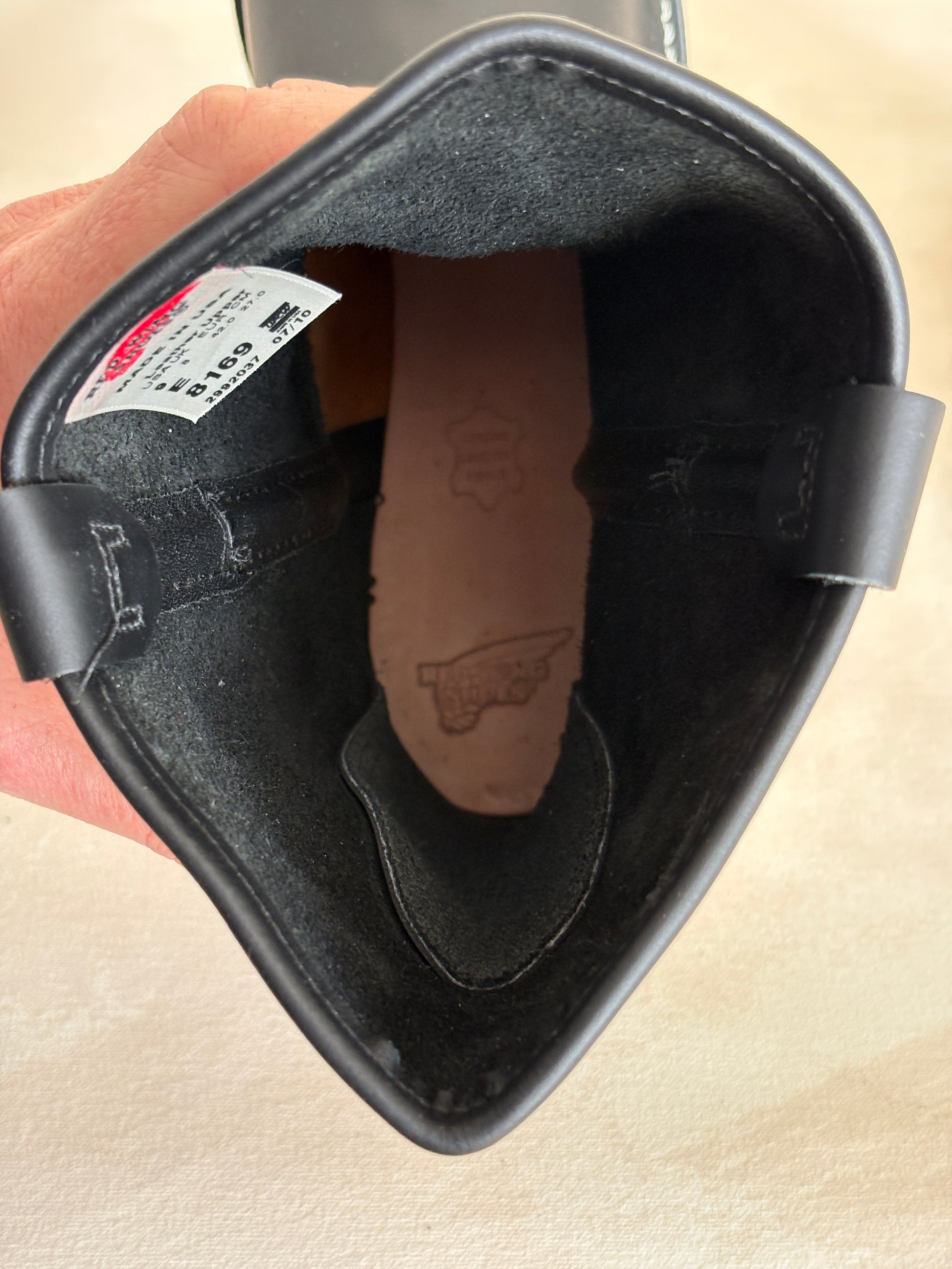 Size 9E (42 EU) New Red Wing 8169 Pecos Boots Made in USA (Factory Second)-shoe-AJ357 Studio