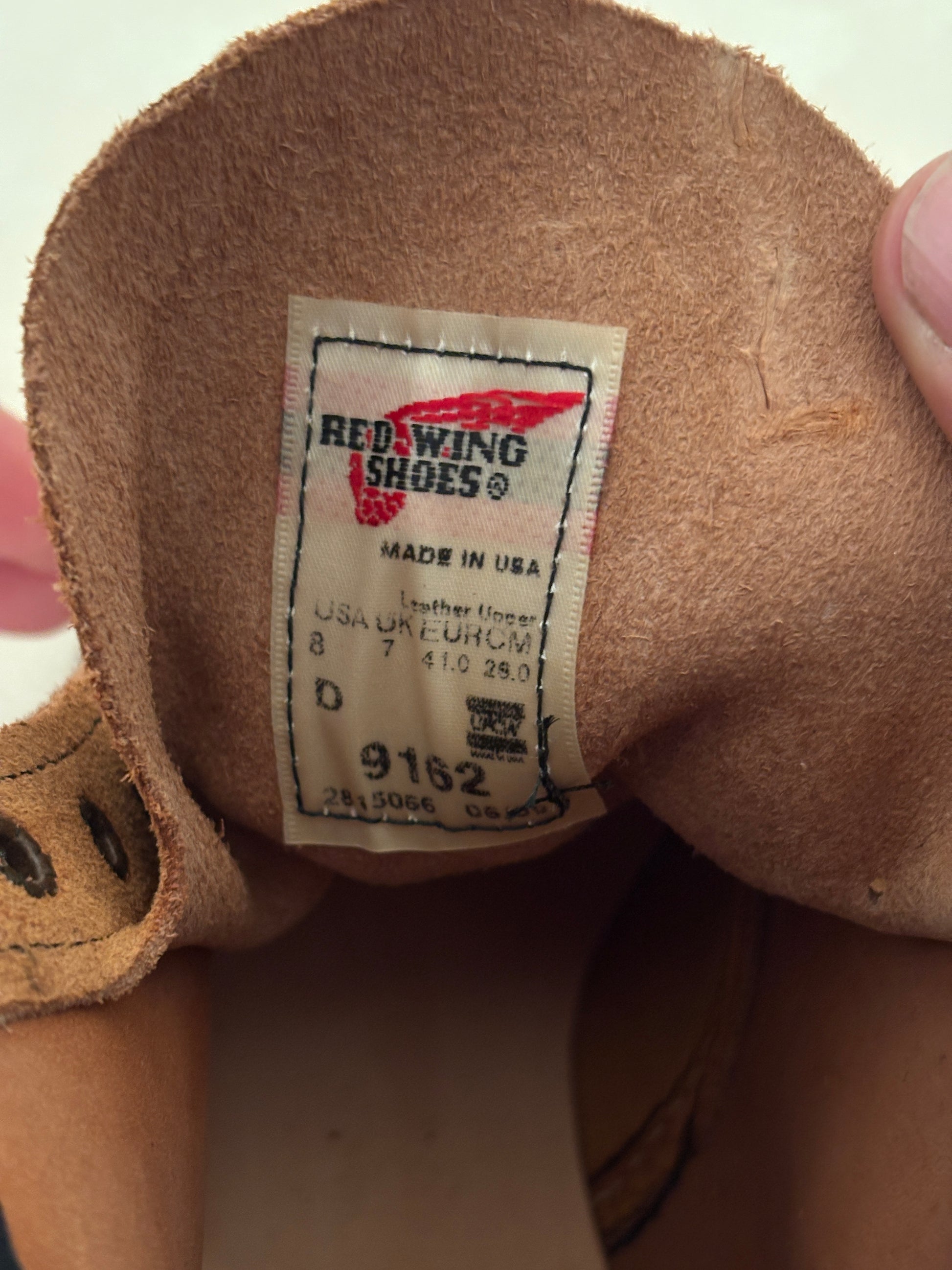 Size 8 D (41 EU) Red Wing Heritage Blacksmith 9162 Boots Made In USA Factory Second-shoe-AJ357 Studio
