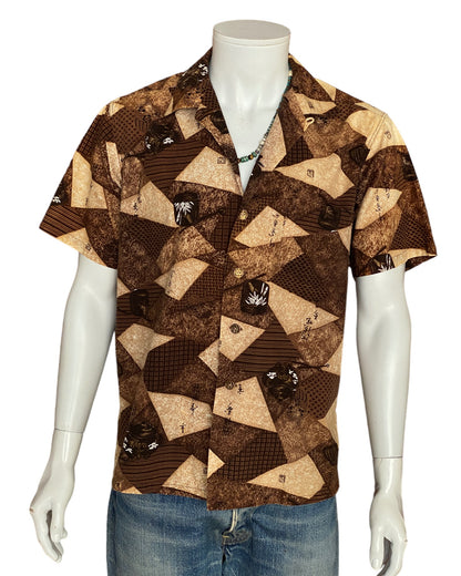 Vintage 60s Hawaiian Thin Cotton Shirt | Medium-AJ357 Studio
