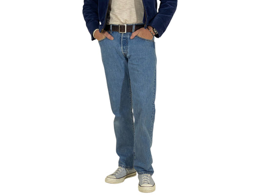 32X32 Levi's 501 Vintage Denim Jeans - USA Vintage Bcn levis 501 vintage denim jeans size 32x32 straight leg classic