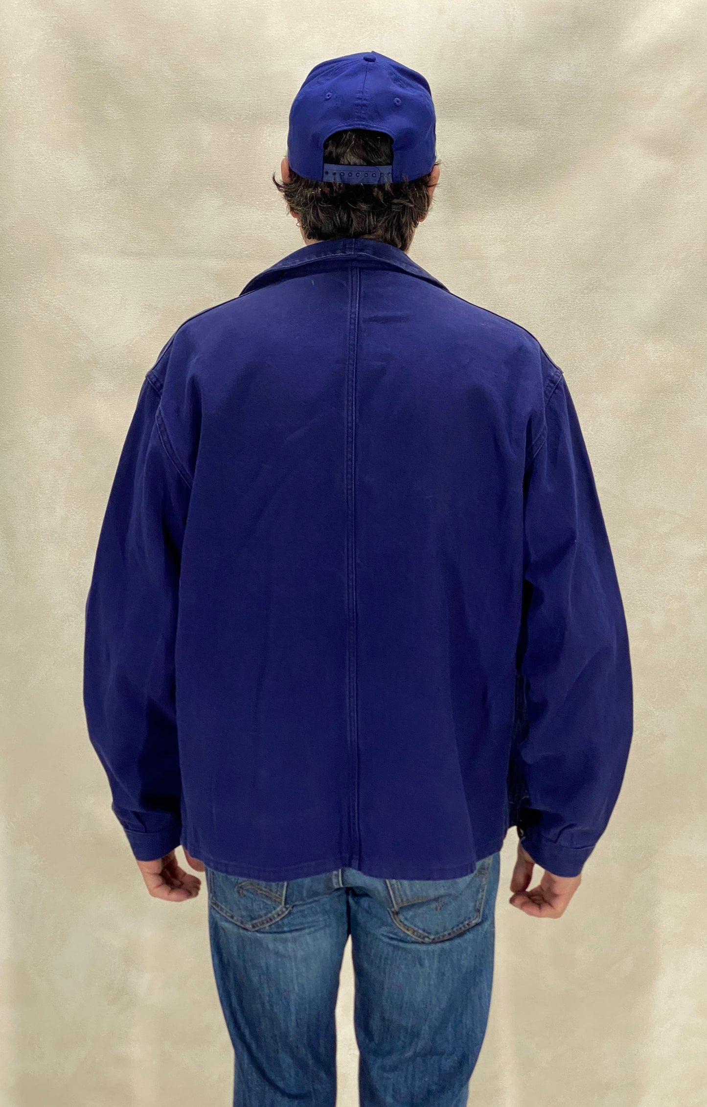Size 52EU / 42US. Vintage French cotton jacket. Made in France By Adolph Lafont - USA Vintage Bcn