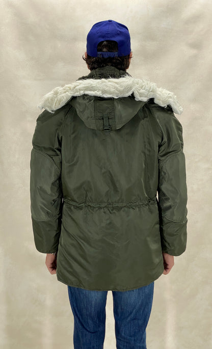 Med .Alpha Industries N2B flyer jacket Made in USA-AJ357 Studio