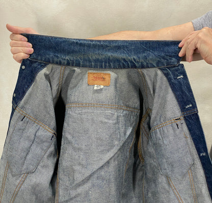 Size 44US / 54EU Guns N Roses Vintage 70s Levi’s Denim Jacket – 2 Pockets – Made in USA-AJ357 Studio