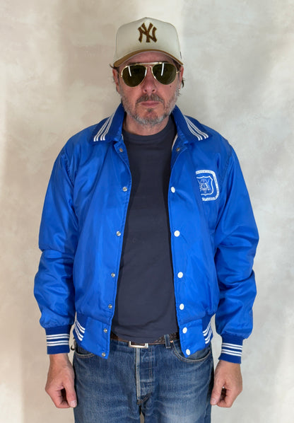 Size Small. Vintage Brotherhood of carpenters 70s Nylon Jacket Made In USA West Wind-AJ357 Studio