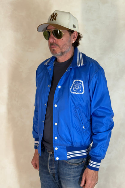 Size Small. Vintage Brotherhood of carpenters 70s Nylon Jacket Made In USA West Wind-AJ357 Studio