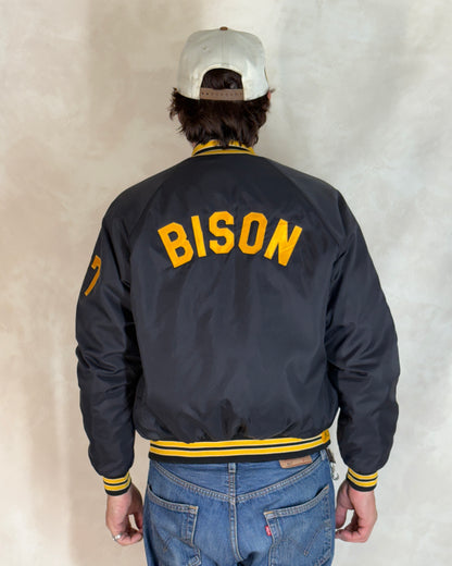 Size Small. Vintage Bison Nylon Jacket Made in USA-AJ357 Studio