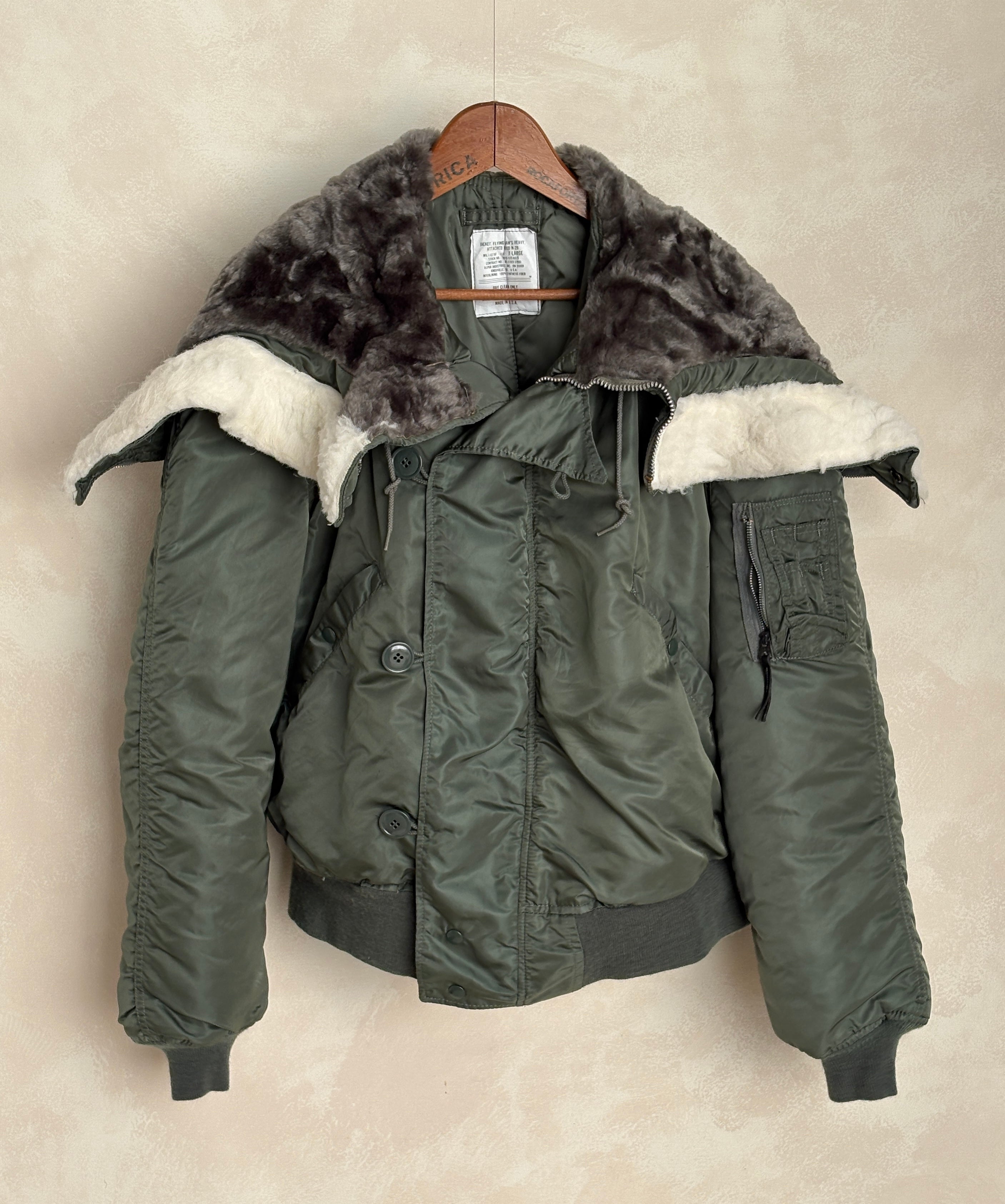 Alpha Industries N-2B Flight Jacket XL – AJ357 Studio
