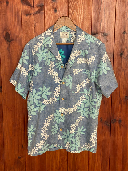 XL. Vintage 80s Hawaiian cotton shirt-AJ357 Studio