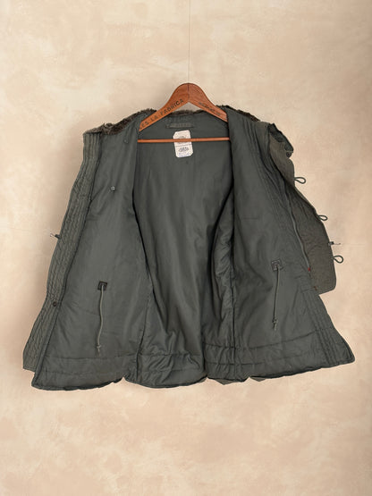 Authentic US Air Force N-3B Flight Jacket Parka — Extreme Cold Weather — Size Medium-AJ357 Studio-AJ357 Studio