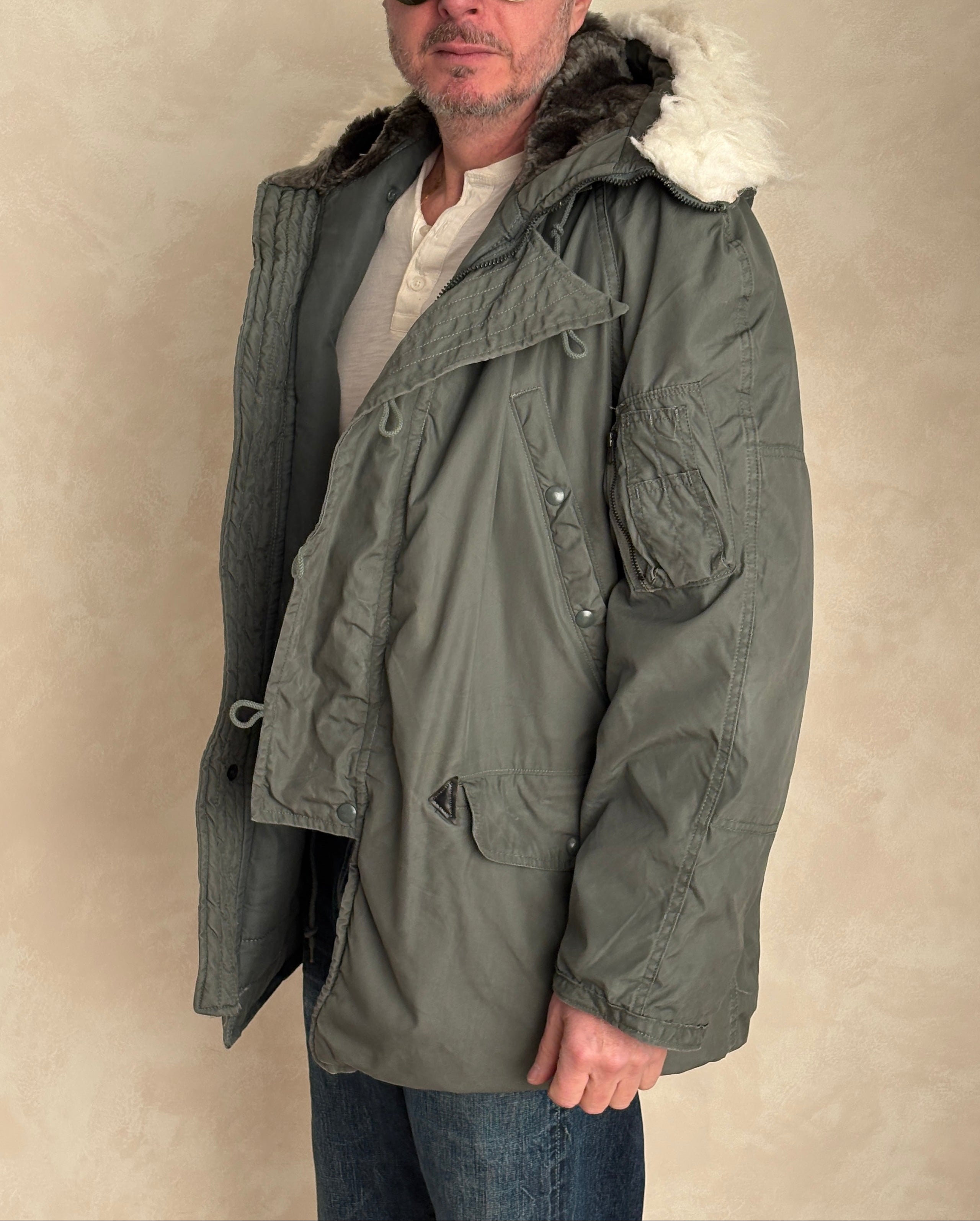 Authentic US Air Force N-3B Flight Jacket Parka – AJ357 Studio