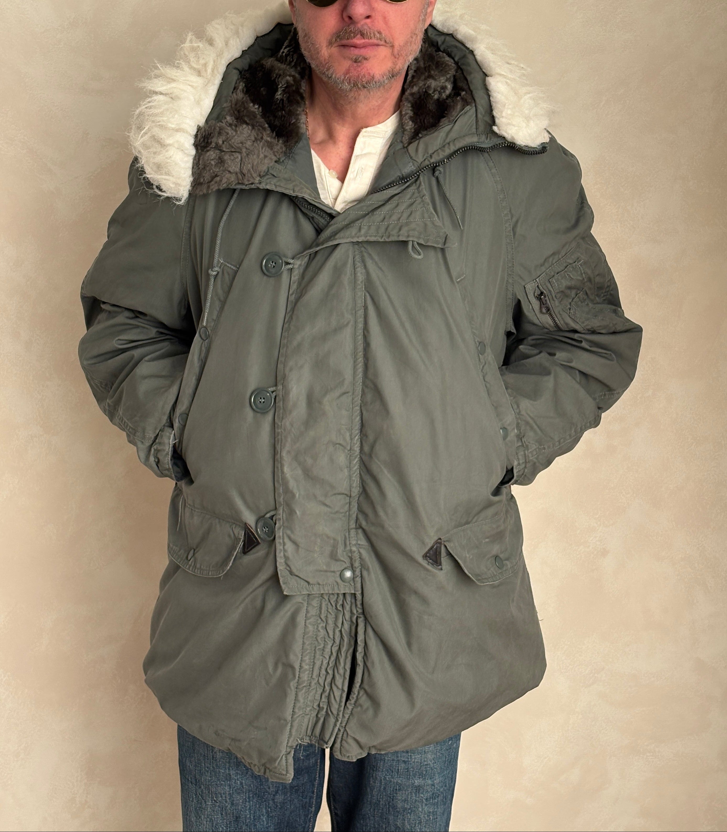 Authentic US Air Force N-3B Flight Jacket Parka – AJ357 Studio