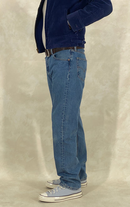 34X32 Vintage 2001 denim Levi’s 501 vintage Made in Columbia-military-AJ357 Studio