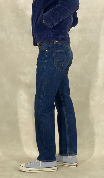 32X32 Levi's 501 Vintage Denim Jeans-military-AJ357 Studio