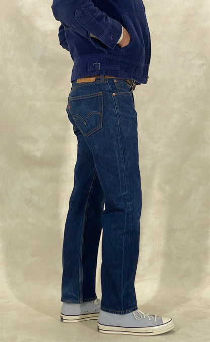 32X32 Levi's 501 Vintage Denim Jeans-military-AJ357 Studio