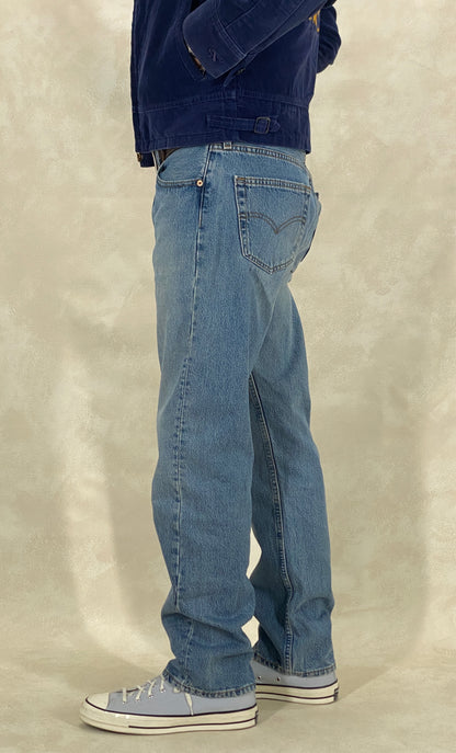 34X33 Levi's 501 Vintage Denim Jeans Made in USA-military-AJ357 Studio