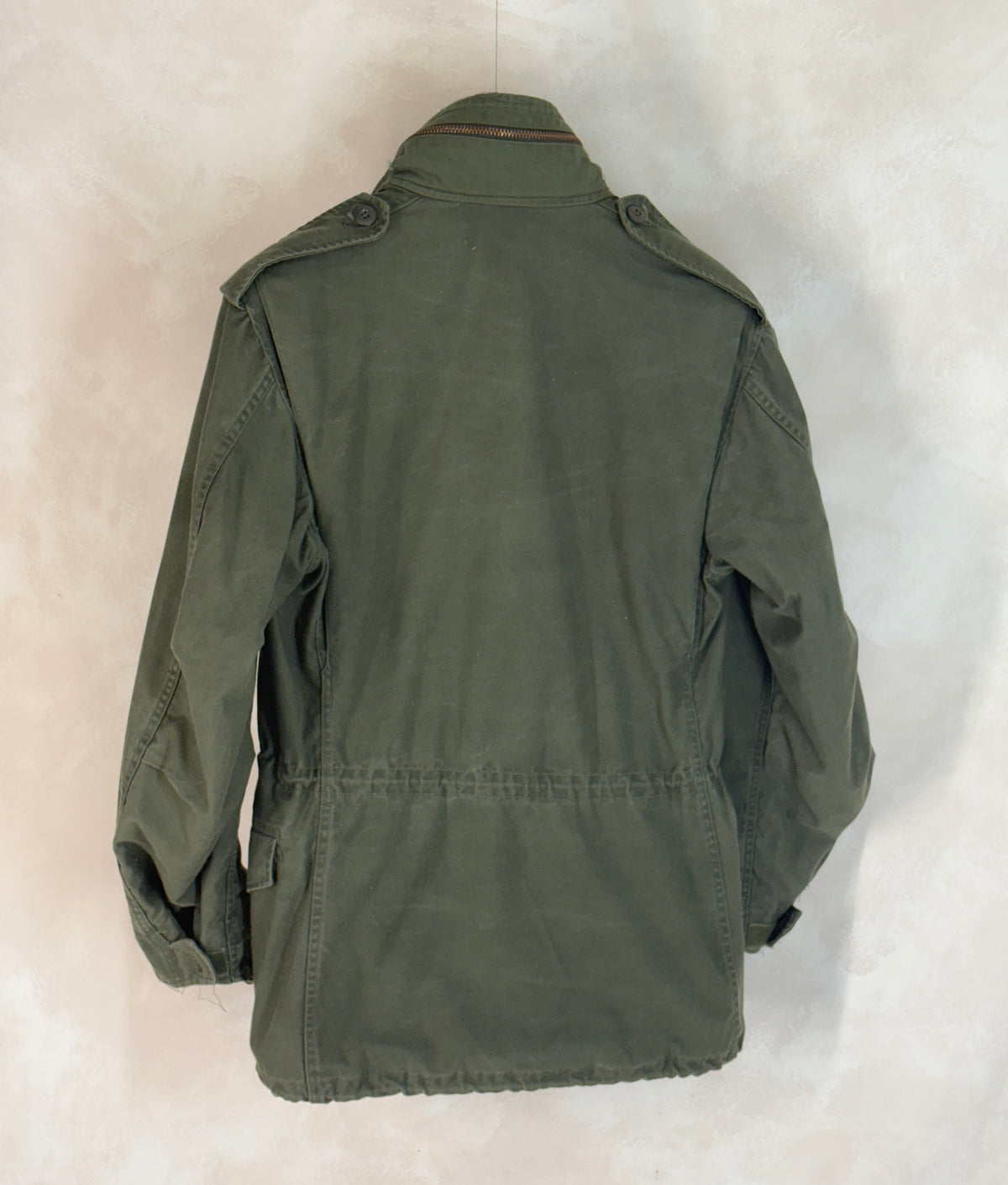 Small Reg. Authentic 1981 US Army M-65 field jacket Military-AJ357 Studio