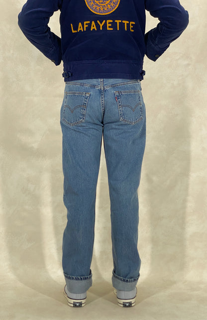 Levi’s 501 Vintage Jeans – Size 33x34 – Made in USA – 1999 Denim-military-AJ357 Studio