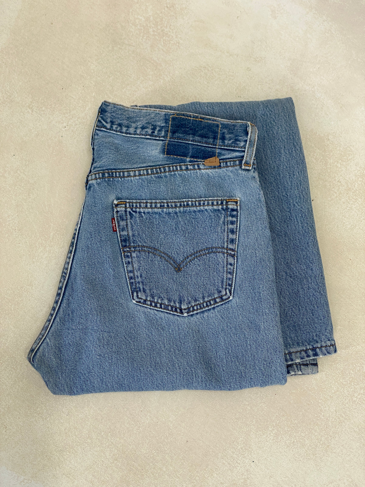 34x34 Denim Levi’s 501 Vintage Jeans | Made in USA-military-AJ357 Studio