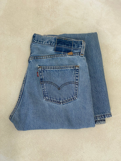 34x34 Denim Levi’s 501 Vintage Jeans | Made in USA-military-AJ357 Studio