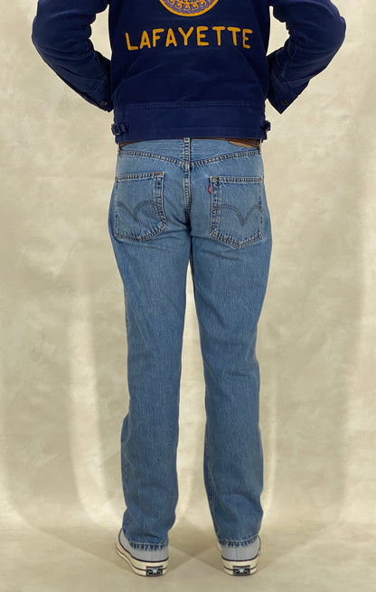 32X32 Levi's 501 Vintage Denim Jeans-military-AJ357 Studio