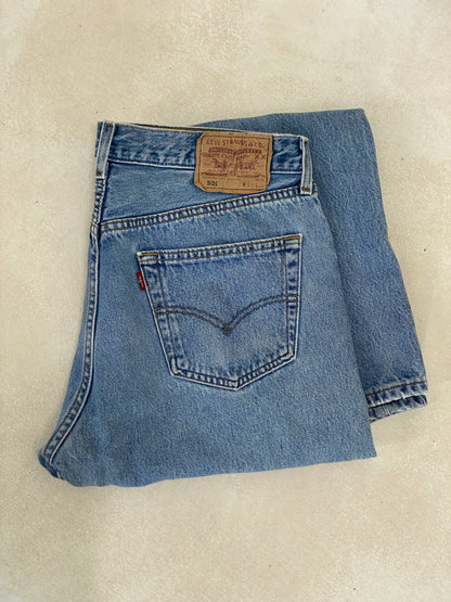 Levi’s 501 Vintage Jeans – Size 34x32 – Made in Turkey – 2001 Denim-military-AJ357 Studio