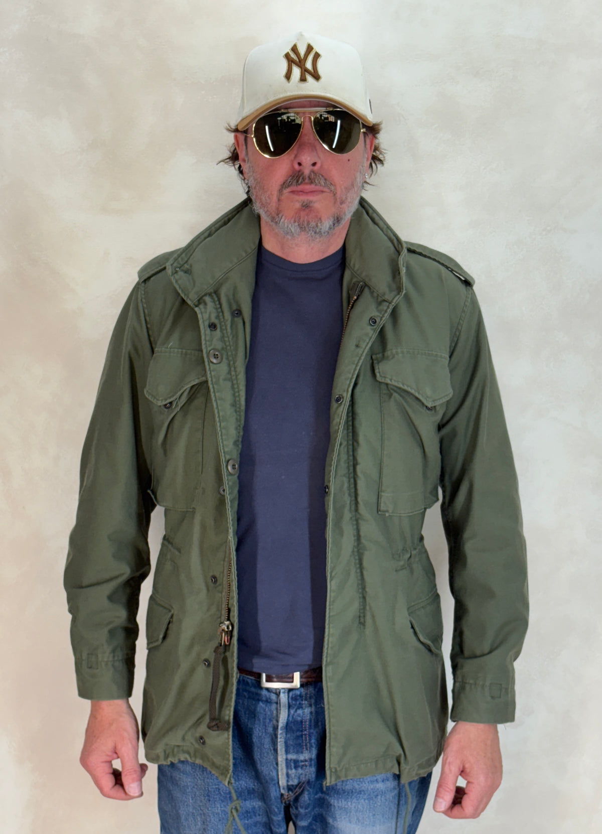 X small REG. Alpha Industries US M-65 field jacket. Military-AJ357 Studio