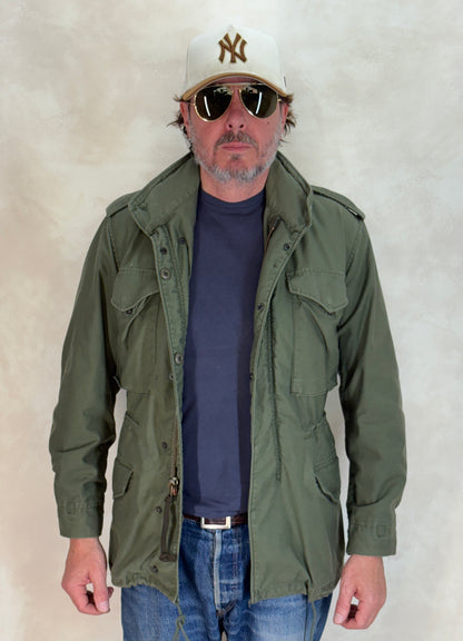 X small REG. Alpha Industries US M-65 field jacket. Military-AJ357 Studio