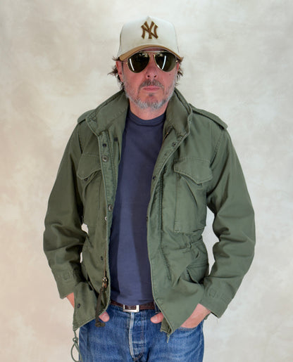 X small REG. Alpha Industries US M-65 field jacket. Military-AJ357 Studio