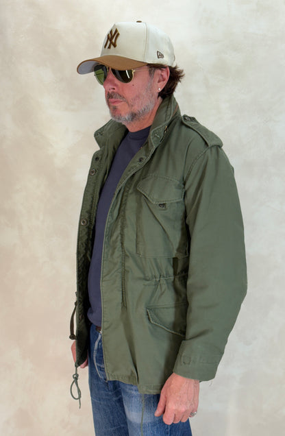 X small REG. Alpha Industries US M-65 field jacket. Military-AJ357 Studio
