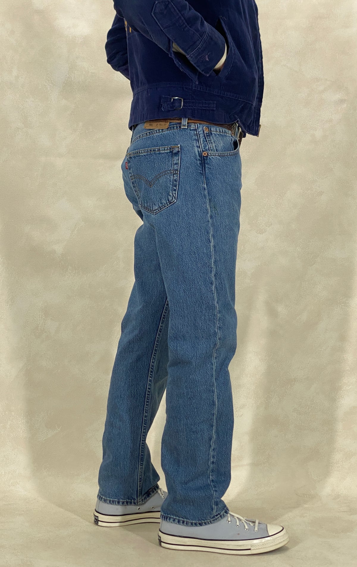 34X30 Levi's 501 Vintage Denim Jeans-military-AJ357 Studio
