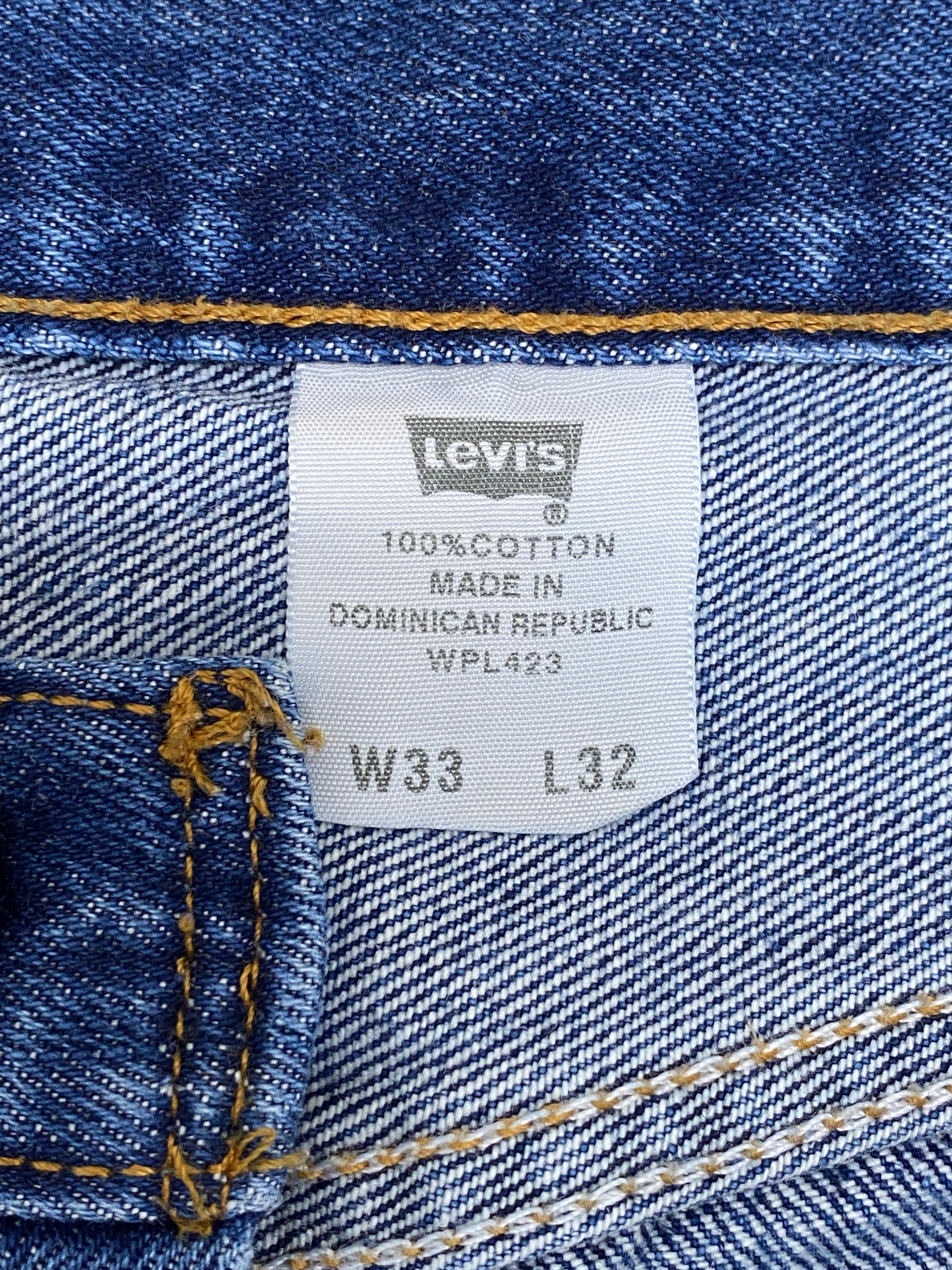 32X32 Levi's 501 Vintage Denim Jeans - USA Vintage Bcn