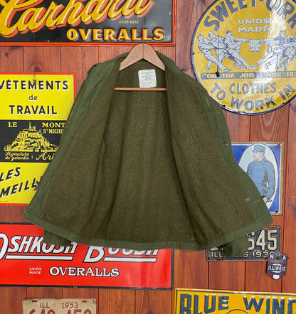US Navy A-2 Deck Jacket — 1981 Issue, Authentic Military Outerwear Made in USA - Size Small.-AJ357 Studio