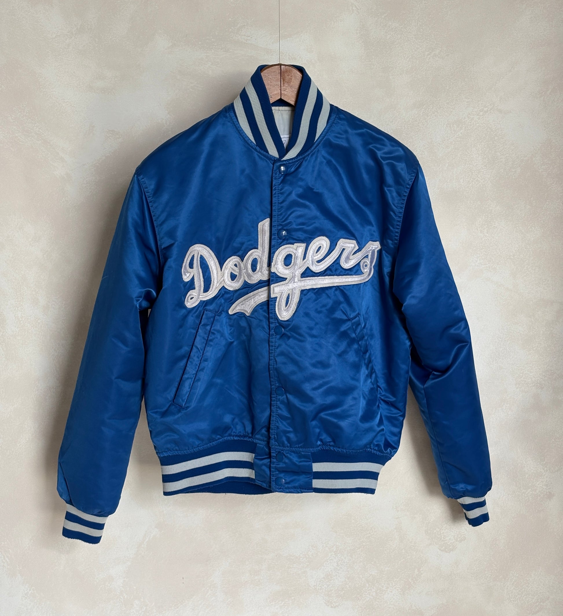 Vintage 80s LA Dodgers Starter Satin Jacket | Diamond Collection | Size M | Made in USA-AJ357 Studio-AJ357 Studio