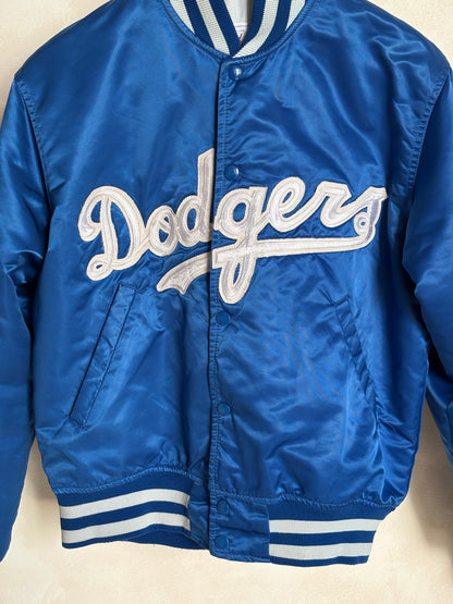Vintage 80s LA Dodgers Starter Satin Jacket | Diamond Collection | Size M | Made in USA-AJ357 Studio-AJ357 Studio