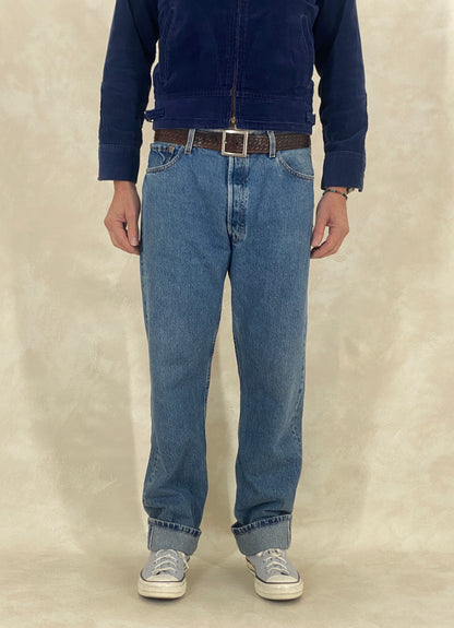 36X34 Levi's 501 Vintage Denim Jeans-military-AJ357 Studio