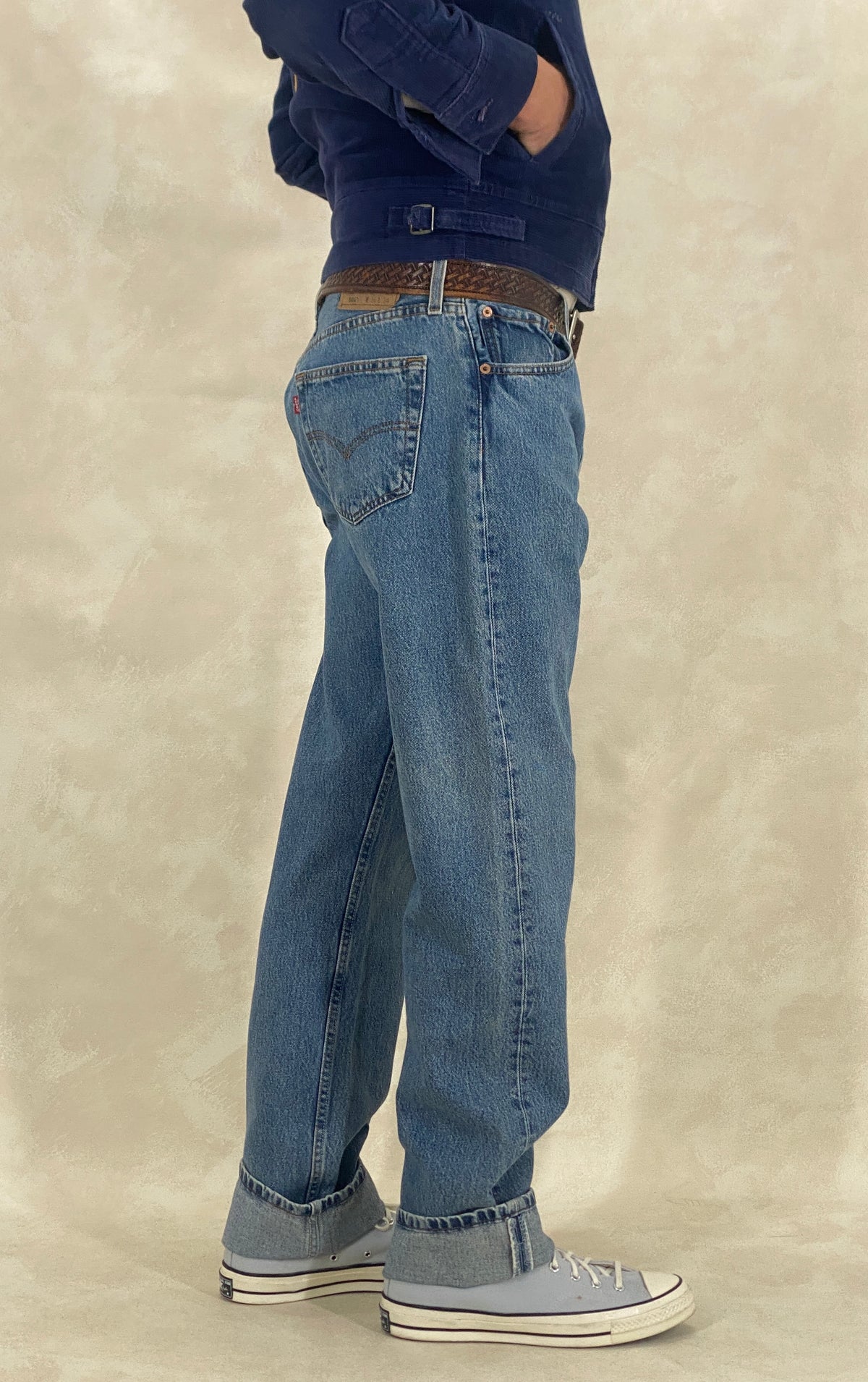 36X34 Levi's 501 Vintage Denim Jeans-military-AJ357 Studio