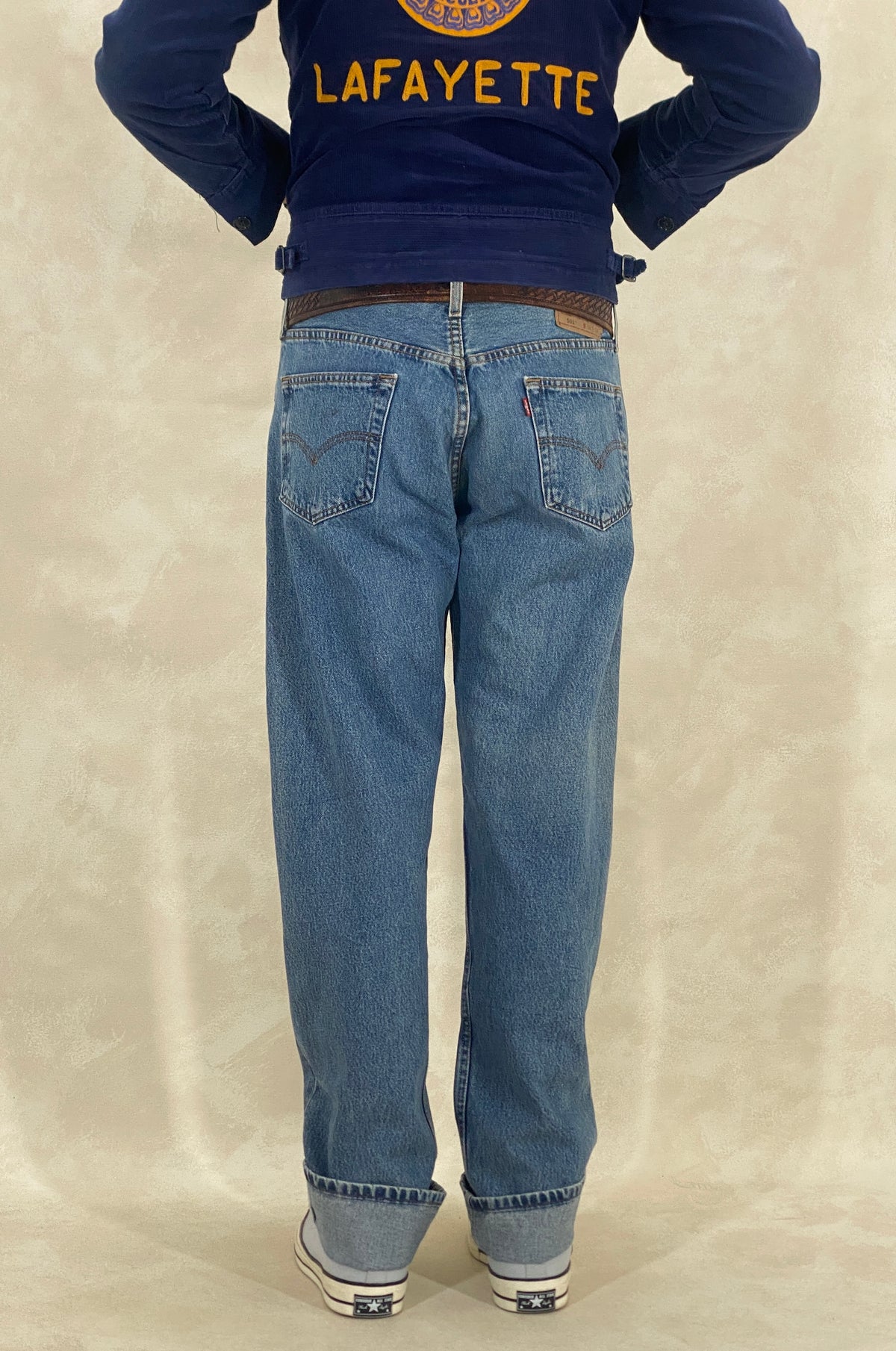 36X34 Levi's 501 Vintage Denim Jeans-military-AJ357 Studio
