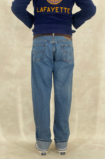 36X34 Levi's 501 Vintage Denim Jeans-military-AJ357 Studio