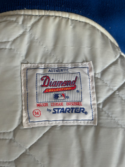 Vintage 80s LA Dodgers Starter Satin Jacket | Diamond Collection | Size M | Made in USA-AJ357 Studio-AJ357 Studio