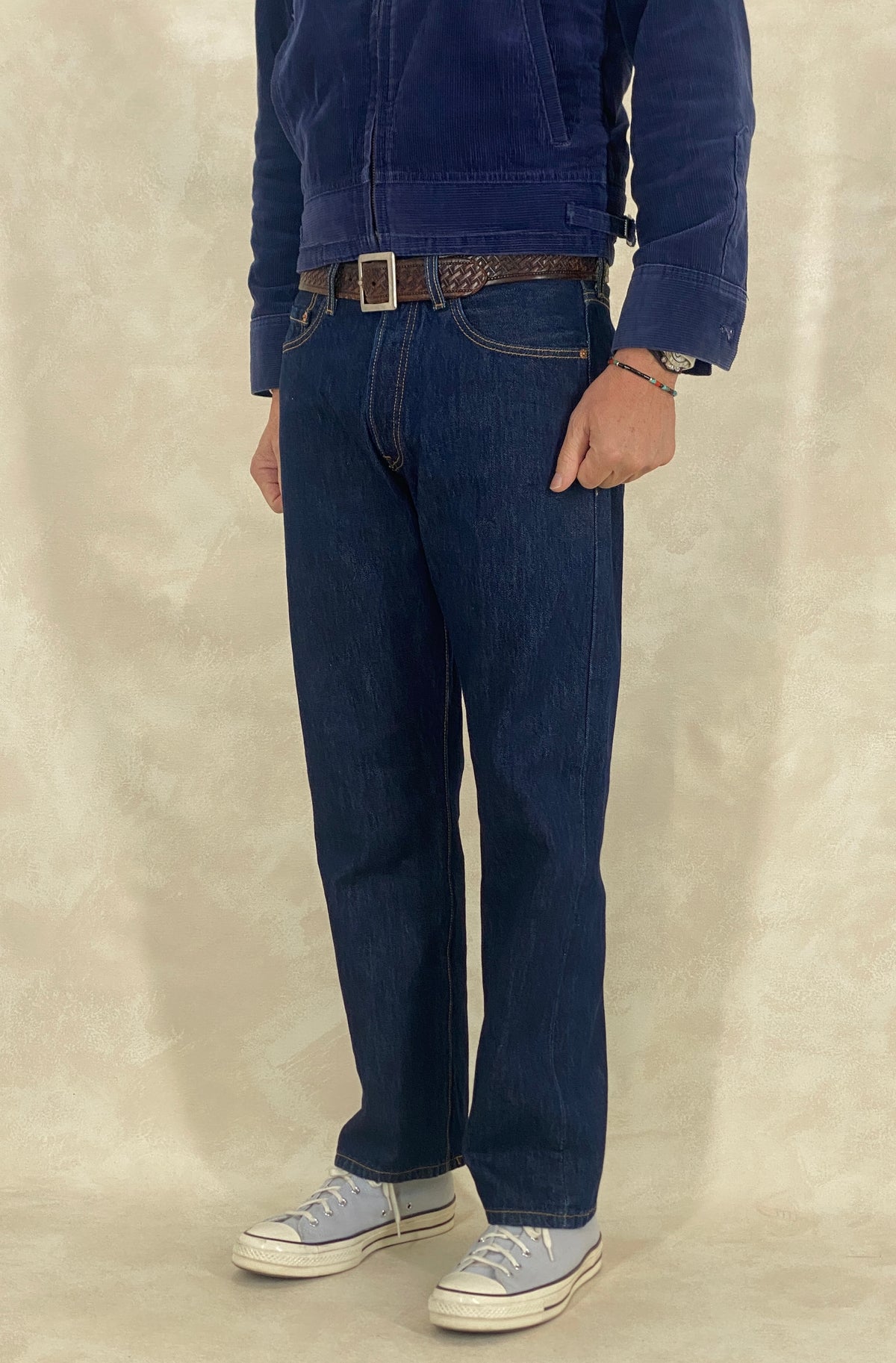 32X30 Levi's 501 Vintage Denim Jeans Made in Republic Dominican-military-AJ357 Studio