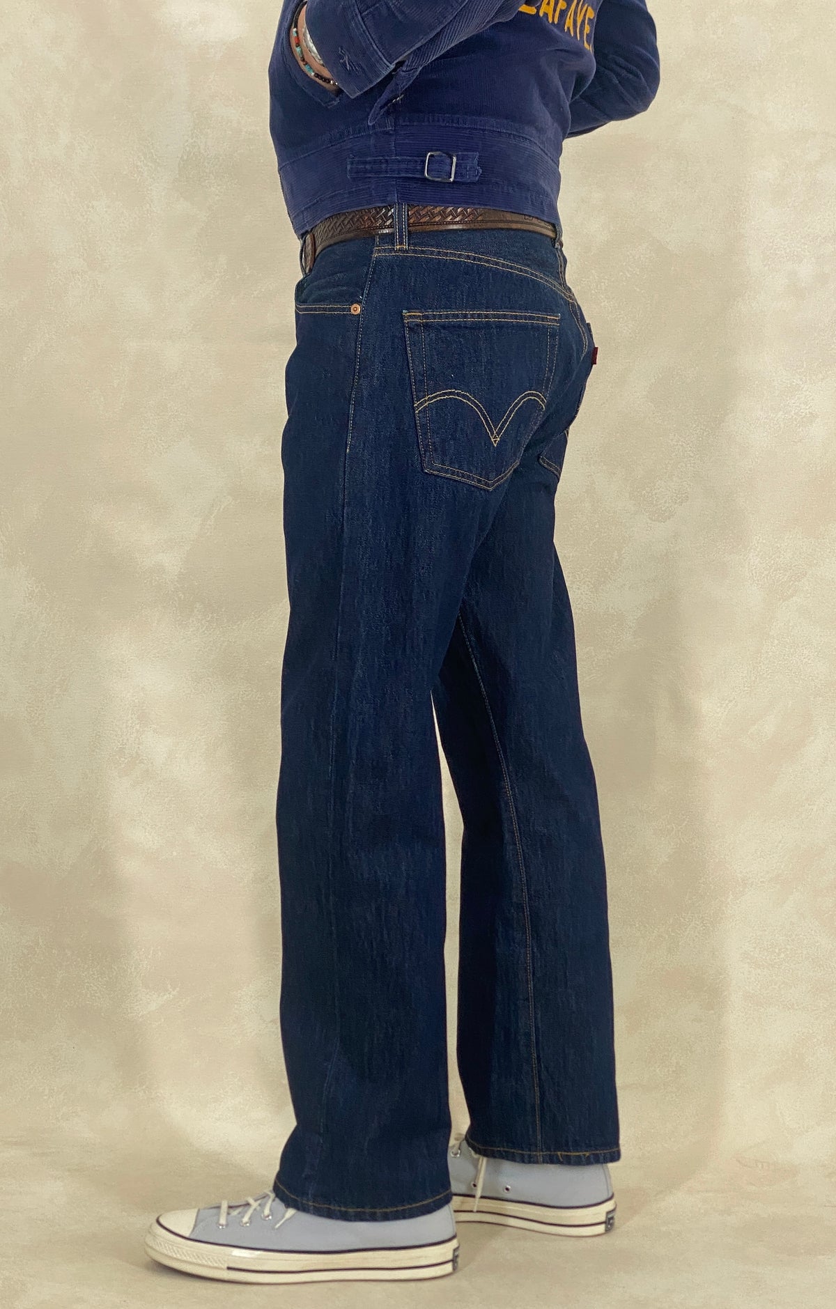32X30 Levi's 501 Vintage Denim Jeans Made in Republic Dominican-military-AJ357 Studio