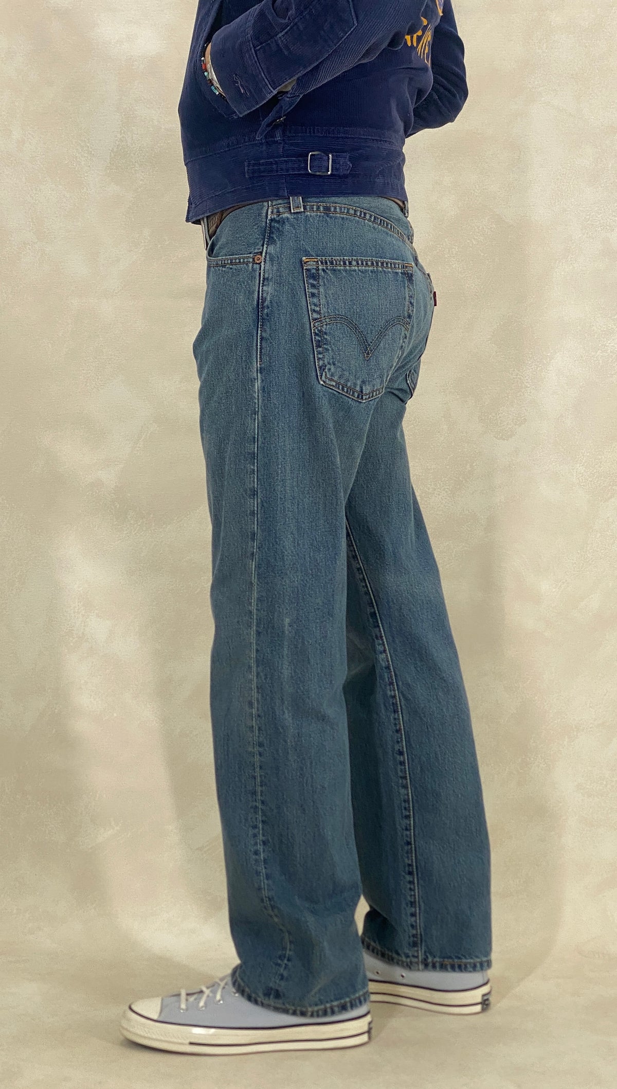 33X32 Levi's 501 Vintage Denim Jeans-military-AJ357 Studio
