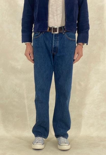 34X32 Levi's 501 Vintage Denim Jeans-military-AJ357 Studio