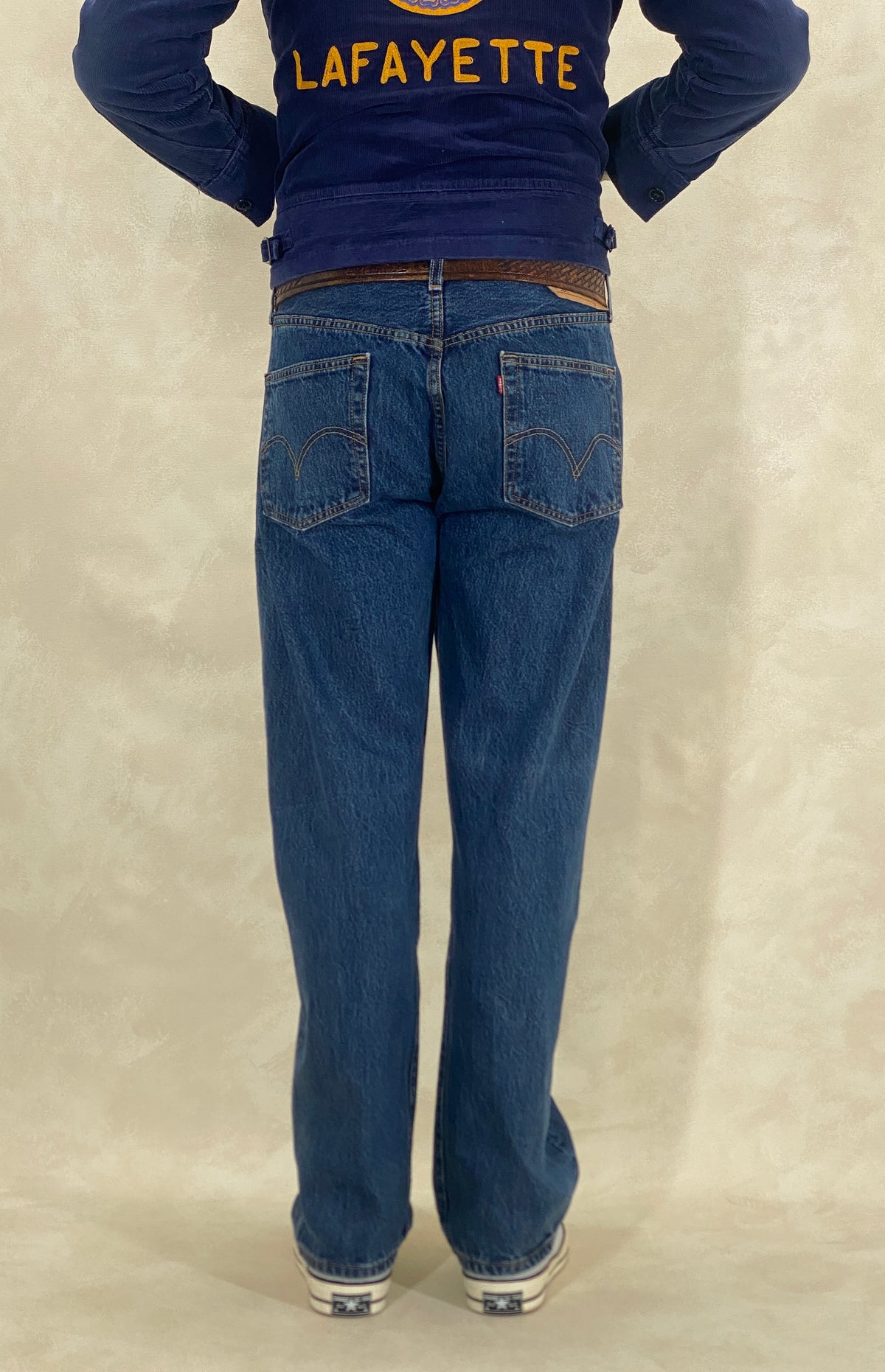 34X32 Levi's 501 Vintage Denim Jeans-military-AJ357 Studio