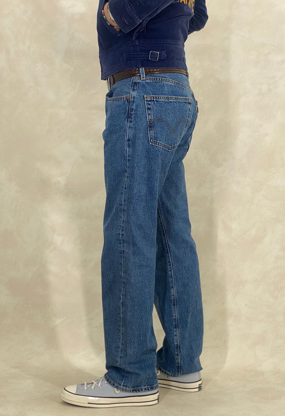 34X32 Levi's 501 Vintage Denim Jeans-military-AJ357 Studio