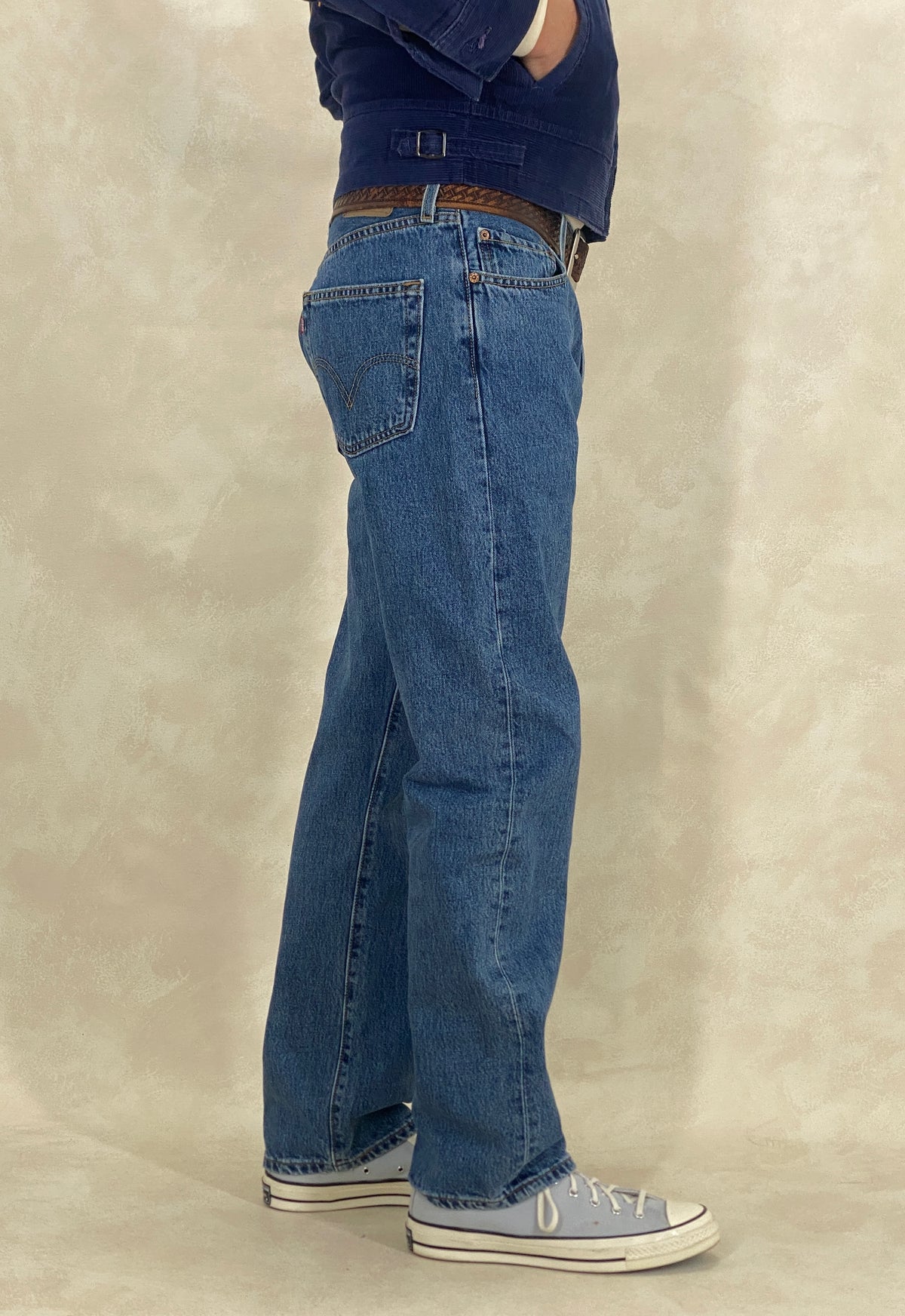 34X32 Levi's 501 Vintage Denim Jeans-military-AJ357 Studio