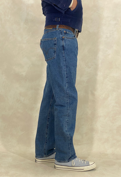 34X32 Levi's 501 Vintage Denim Jeans-military-AJ357 Studio